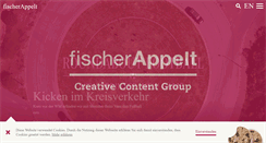 Desktop Screenshot of fischerappelt.de
